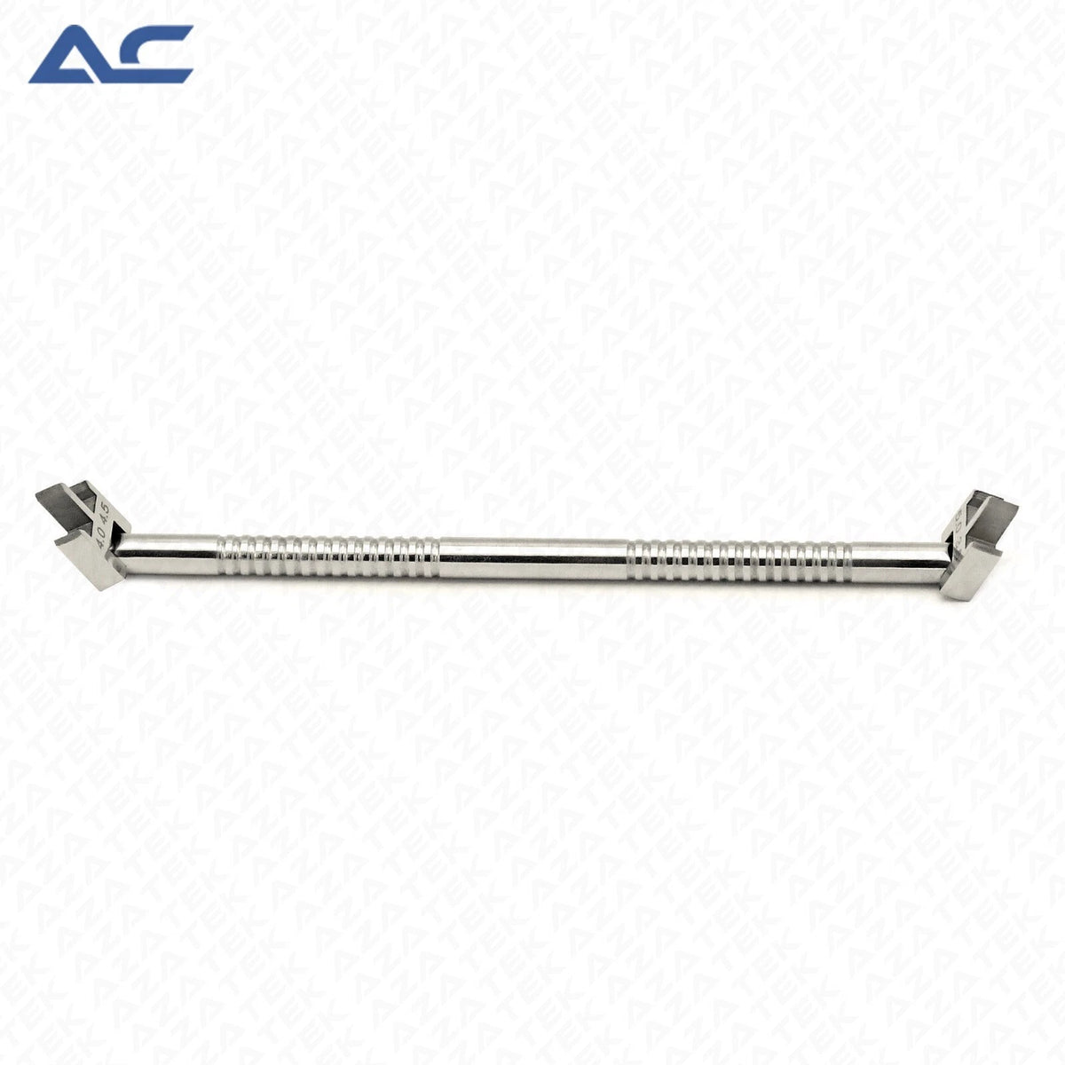 Dental bracket height gauge with movable double head 15cm