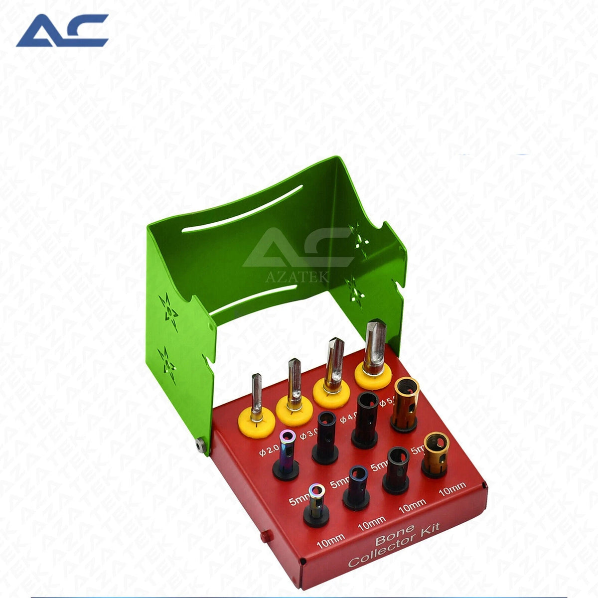 Dental implant bone chip maker drills with multiple size options