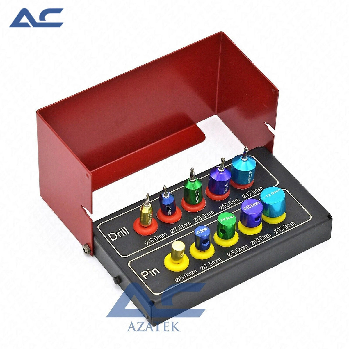 Dental Implant Guide Kit with 10.5mm and 12.0mm guide components