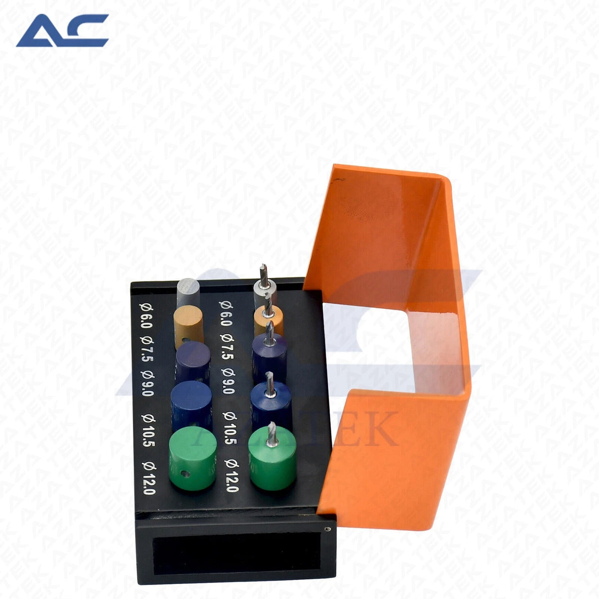 Dental Implant Positioning Kit showing multiple guide sizes