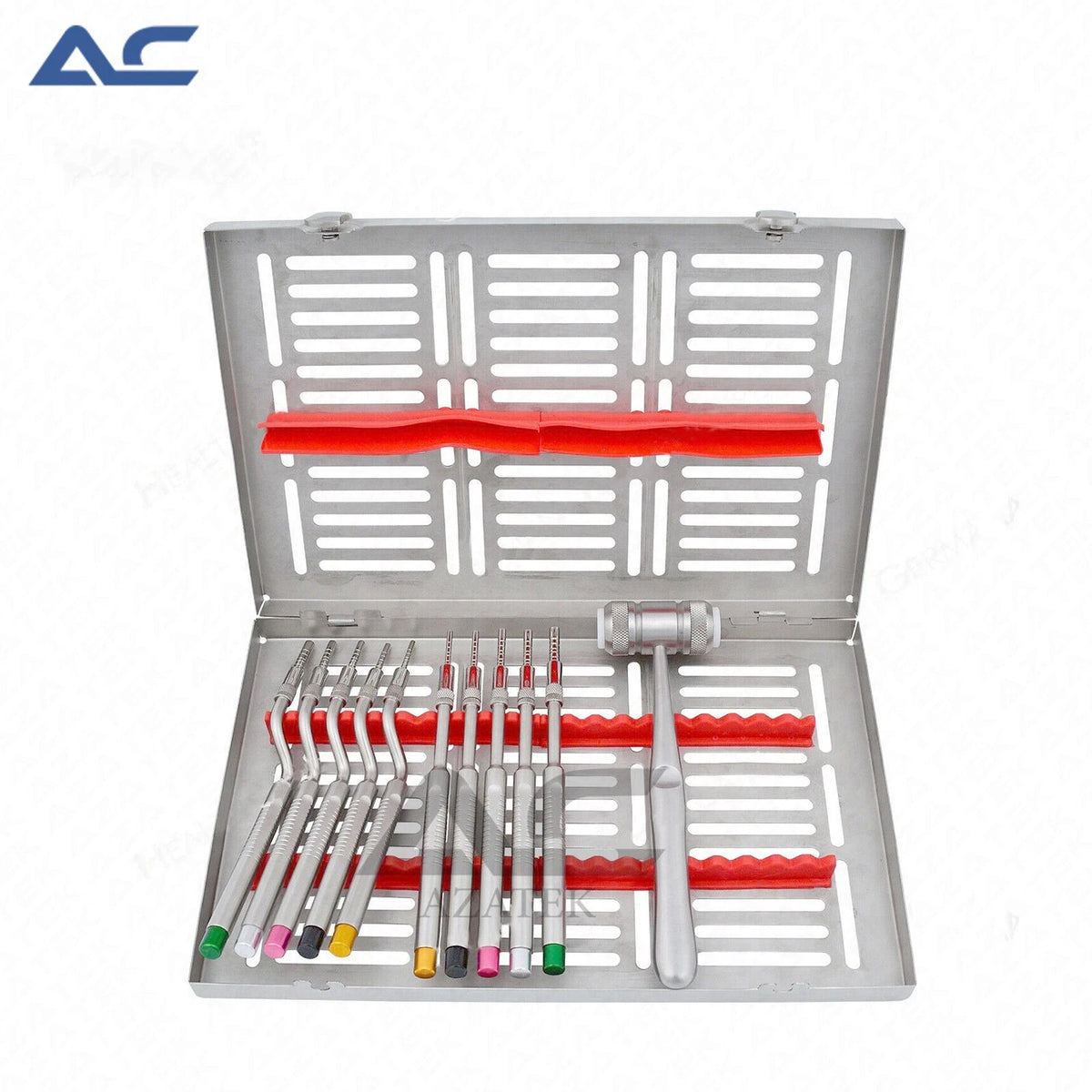Azatek Dental Implant Sinus Elevation Internal Kit 11 pieces for professional implantology procedures