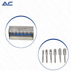 Dental Implant Tissue Punch Kit with 3mm to 5.5mm tissue punch sizes