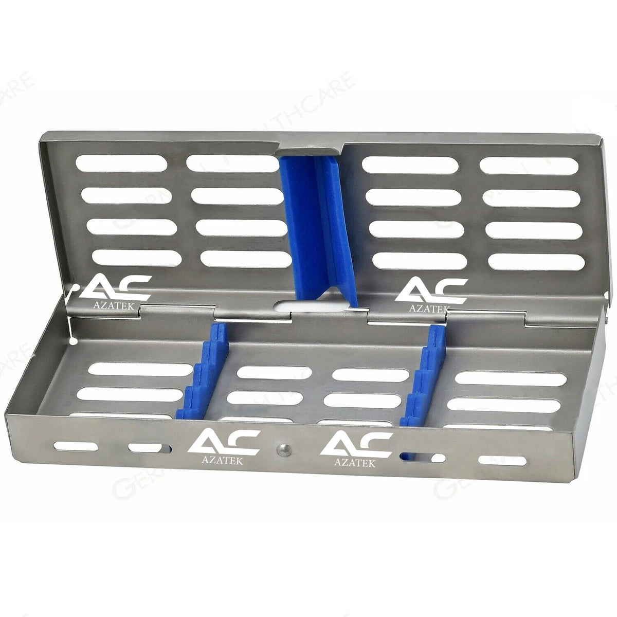 5 instrument Dental Sterilization Cassette stainless steel autoclave tray by Azatek