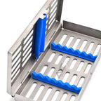 7 instrument Dental Sterilization Cassette stainless steel autoclave tray by Azatek