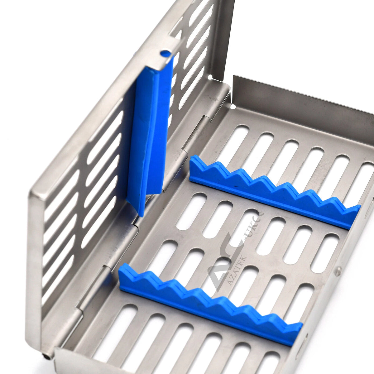 7 instrument Dental Sterilization Cassette stainless steel autoclave tray by Azatek
