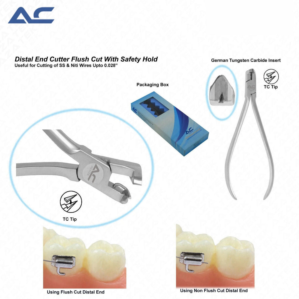 Azatek distal end cutter with German tungsten carbide cutting tip