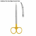 Goldman Fox surgical scissors available in straight and curved TC options