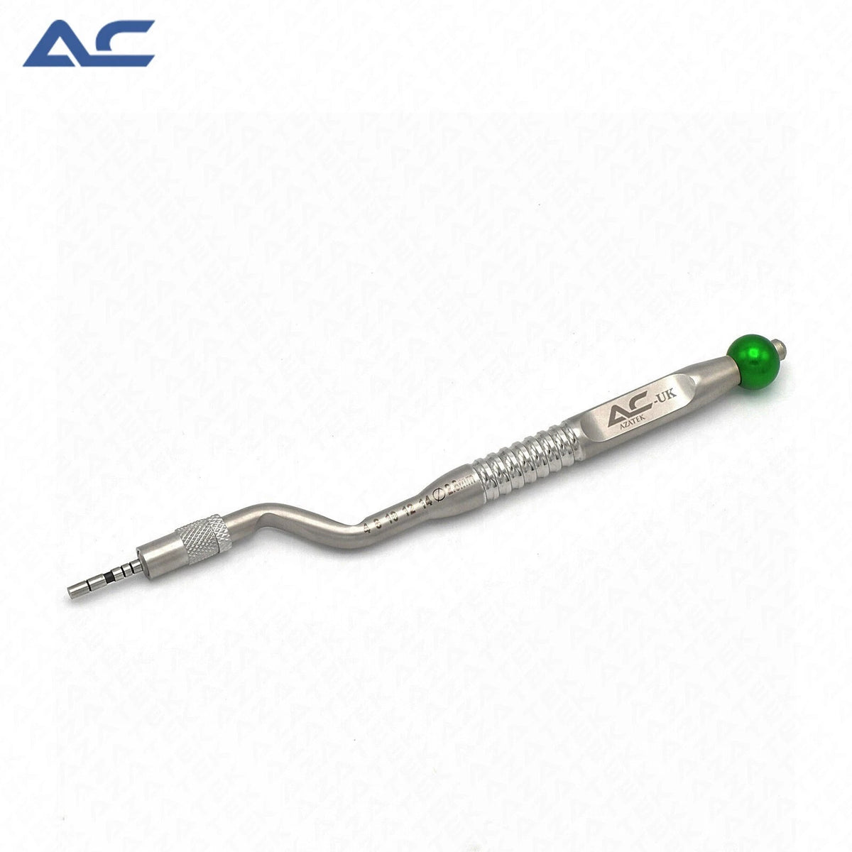 Internal sinus lift osteotome instruments with ergonomic knurled handles