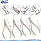 Azatek 13cm ortho thermal forming clear aligner pliers for professional orthodontic use