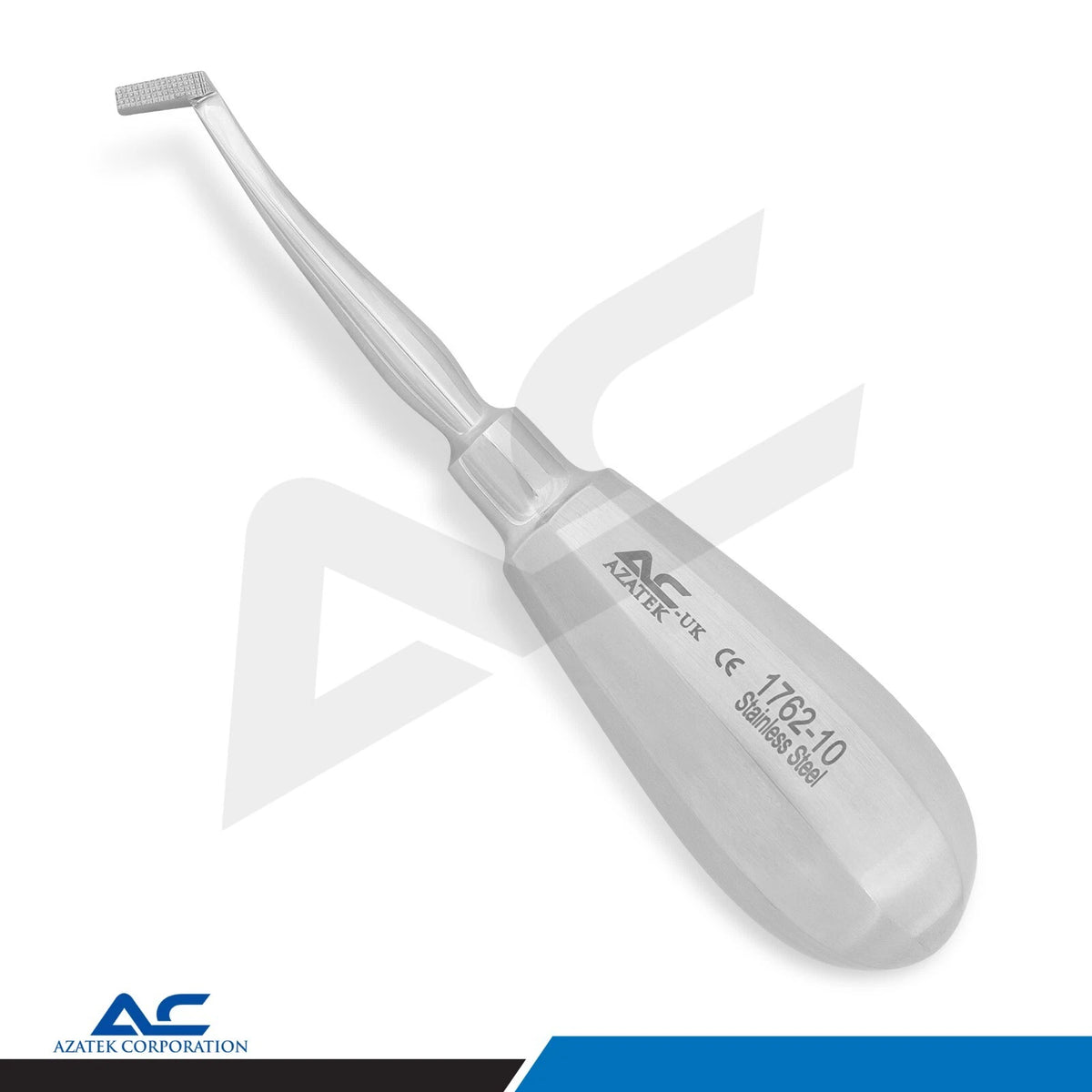 Orthodontic Mershon Band Pusher with textured working tip