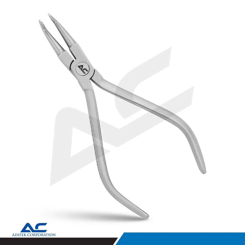 Orthodontic How Plier Curved 3.2mm for arch wire gripping