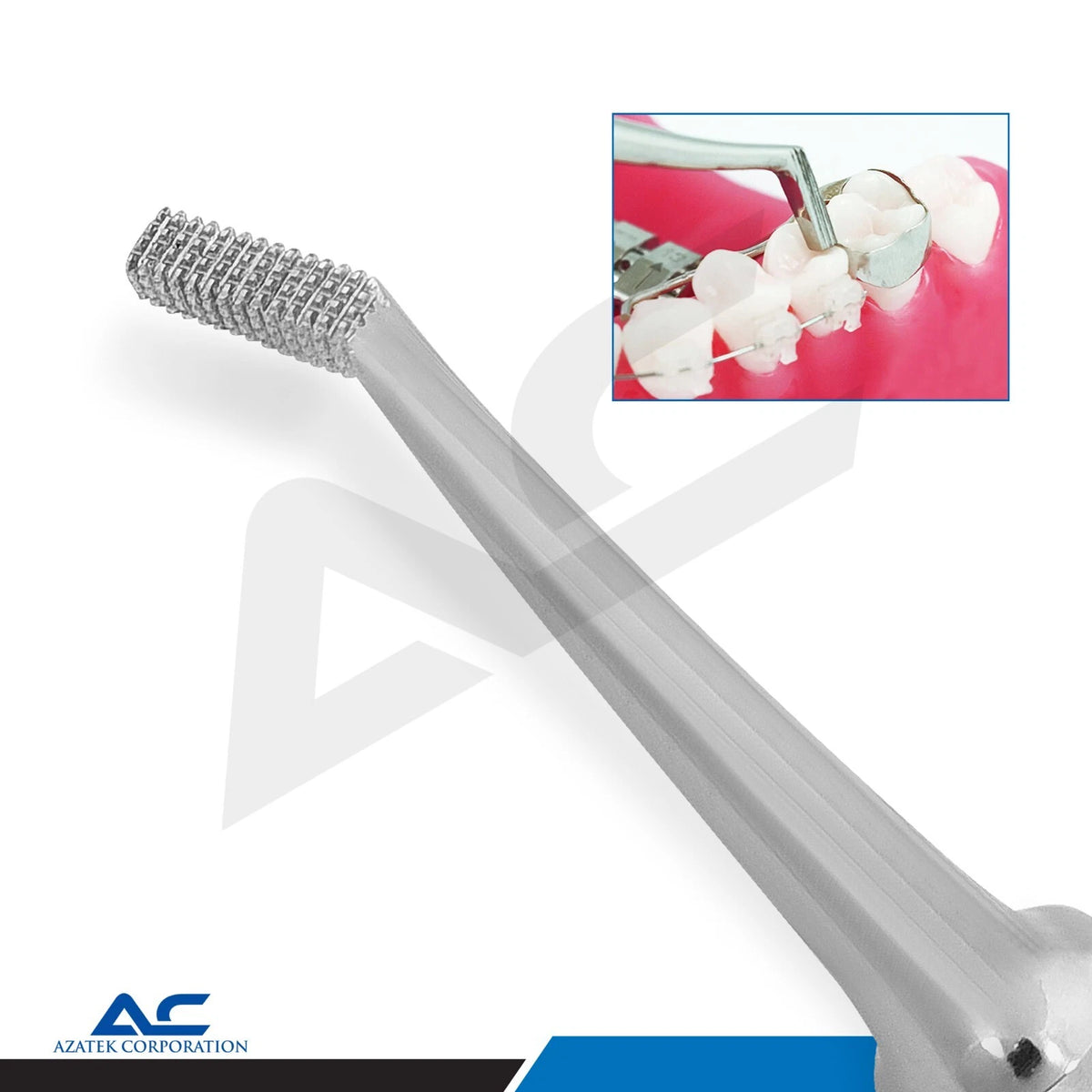 Azatek Orthodontic Mershon Band Pusher 14.5cm stainless steel orthodontic instrument