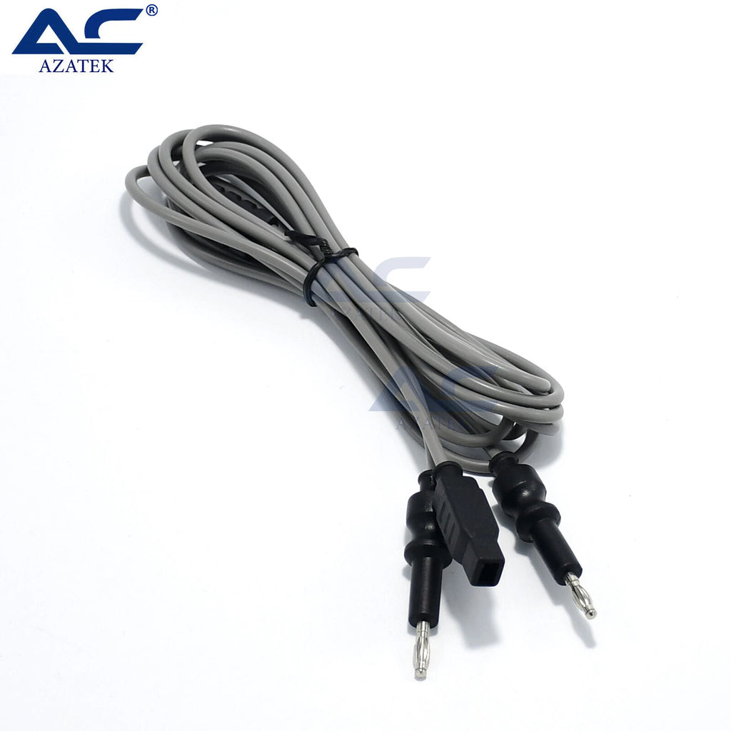 Professional 3 metre electrosurgical bipolar forceps cable for surgical equipment european