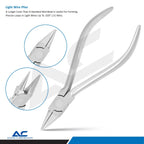 Professional Orthodontic Light Wire Plier with long tapered cone beak