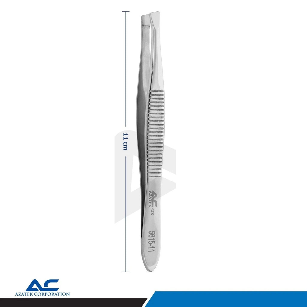 Professional Azatek stainless steel Eyebrow Hair Tweezers for precise eyebrow grooming