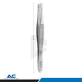 Professional Azatek stainless steel Eyebrow Hair Tweezers for precise eyebrow grooming