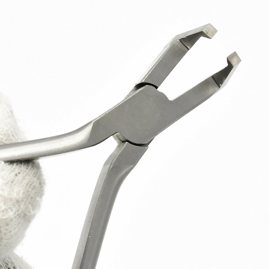 Ortho Bracket Removing Pliers Straight Angled – Professional Orthodontic Bracket Removal Tool - Azatek Instruments