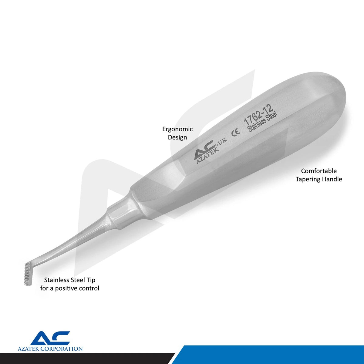 14.5cm stainless steel Orthodontic Mershon Band Pusher by Azatek